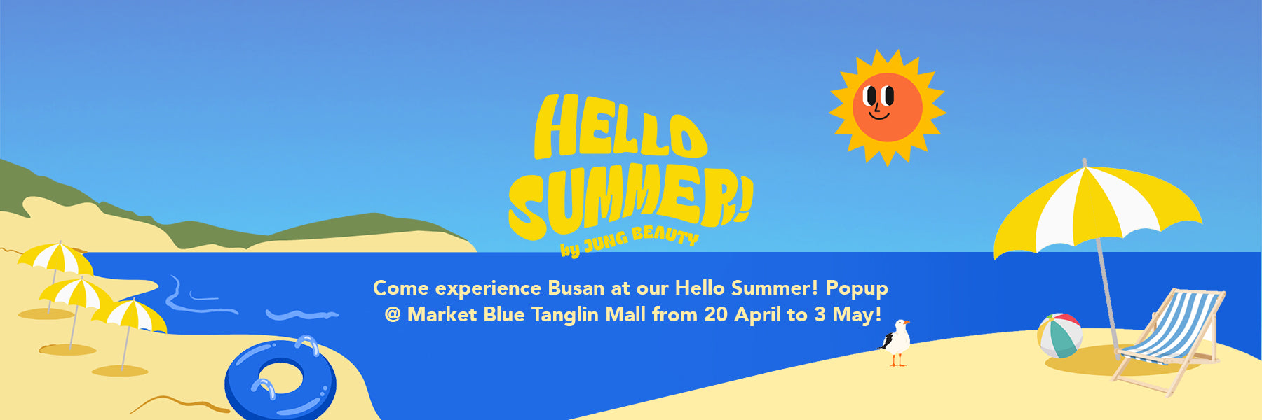 Hello Summer! Pop-up by Jung Beauty