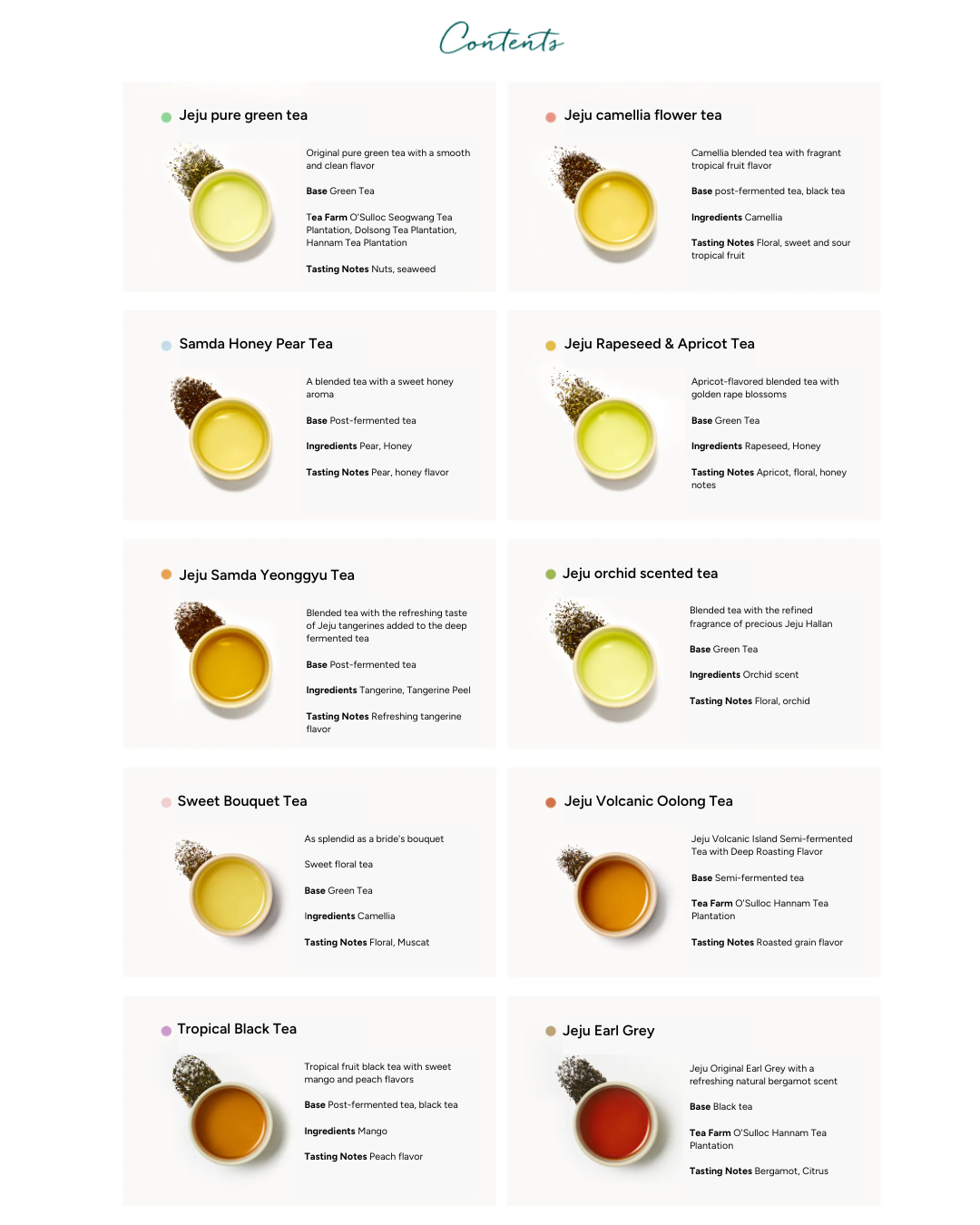 Osulloc Tea (10EA)