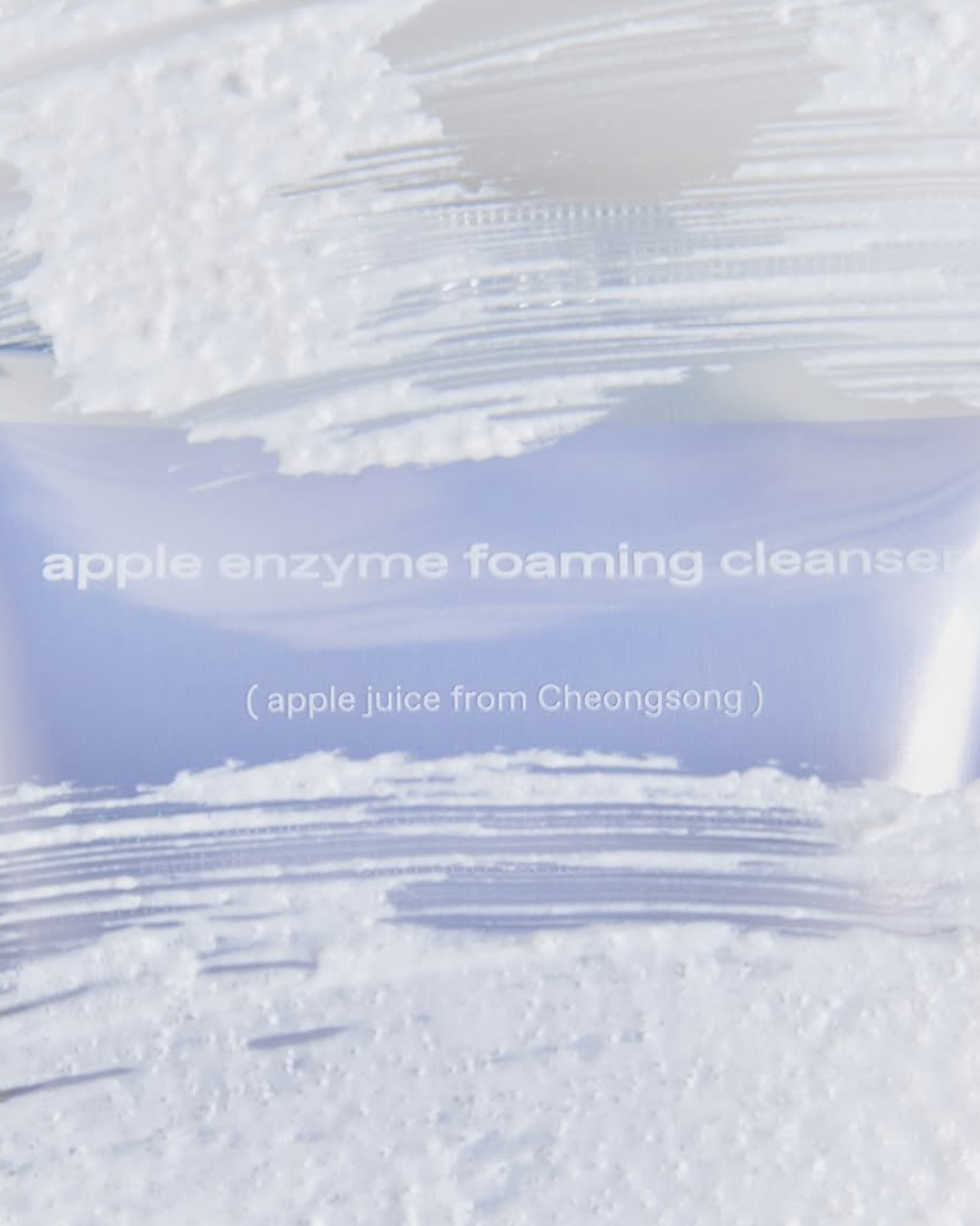 glow apple enzyme foaming cleanser
