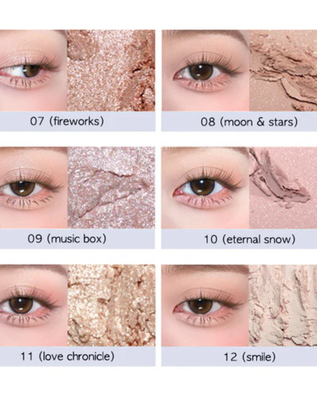 glow anime eyeshadow palette (full moon)