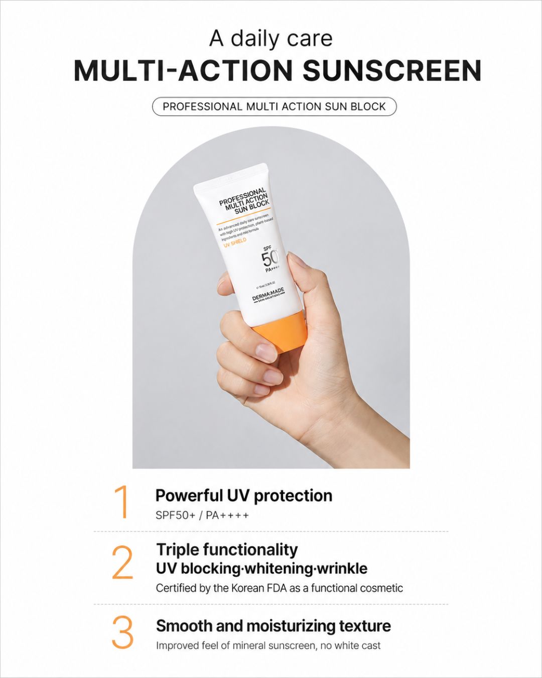 Dermaline Professional Multi Action Sun Block