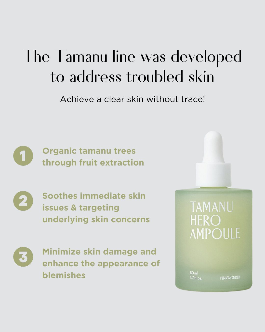 PINKWONDER Tamanu Hero Ampoule
