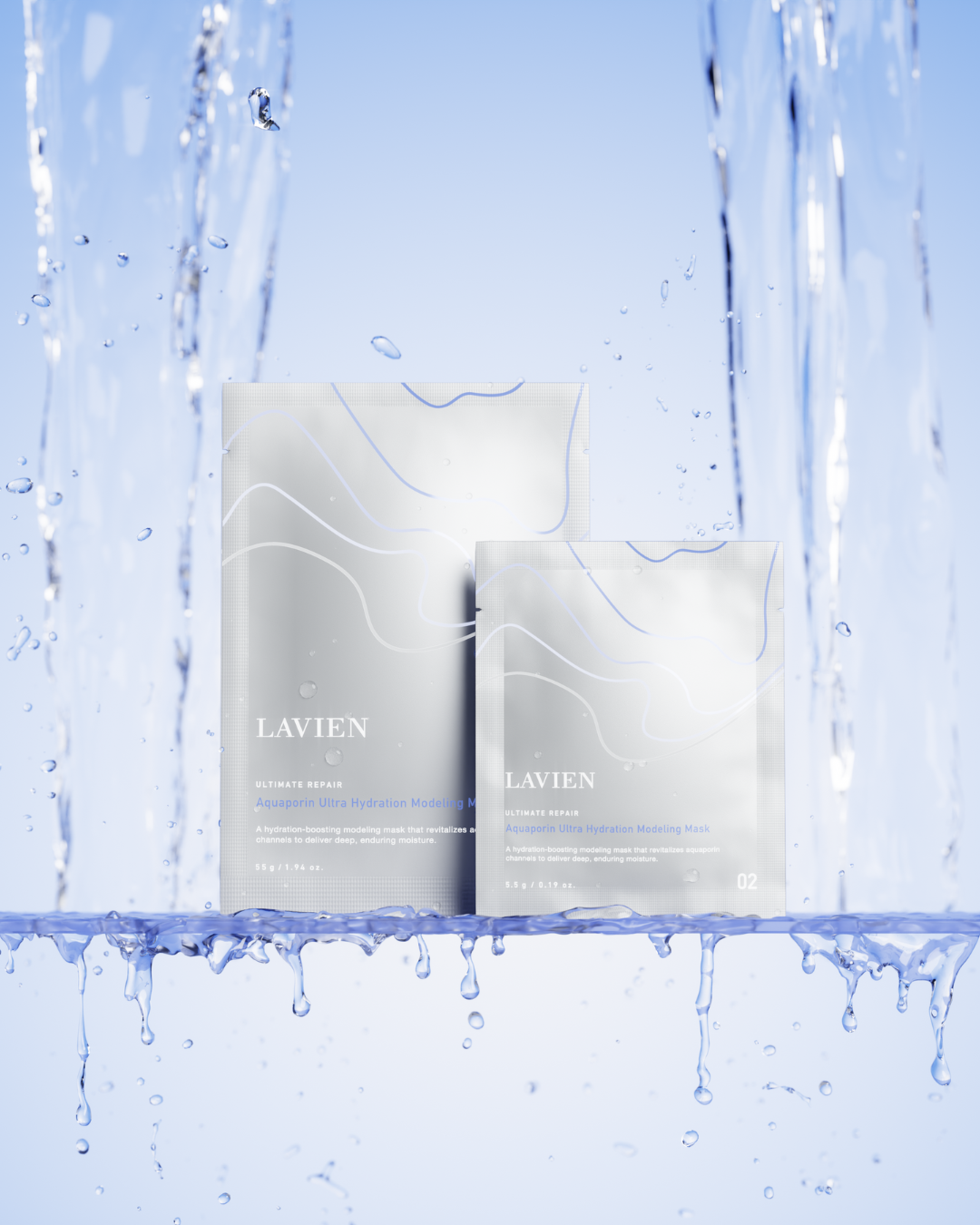 Lavien Ultimate Repair Aquaporin Ultra Hydration Modeling Mask