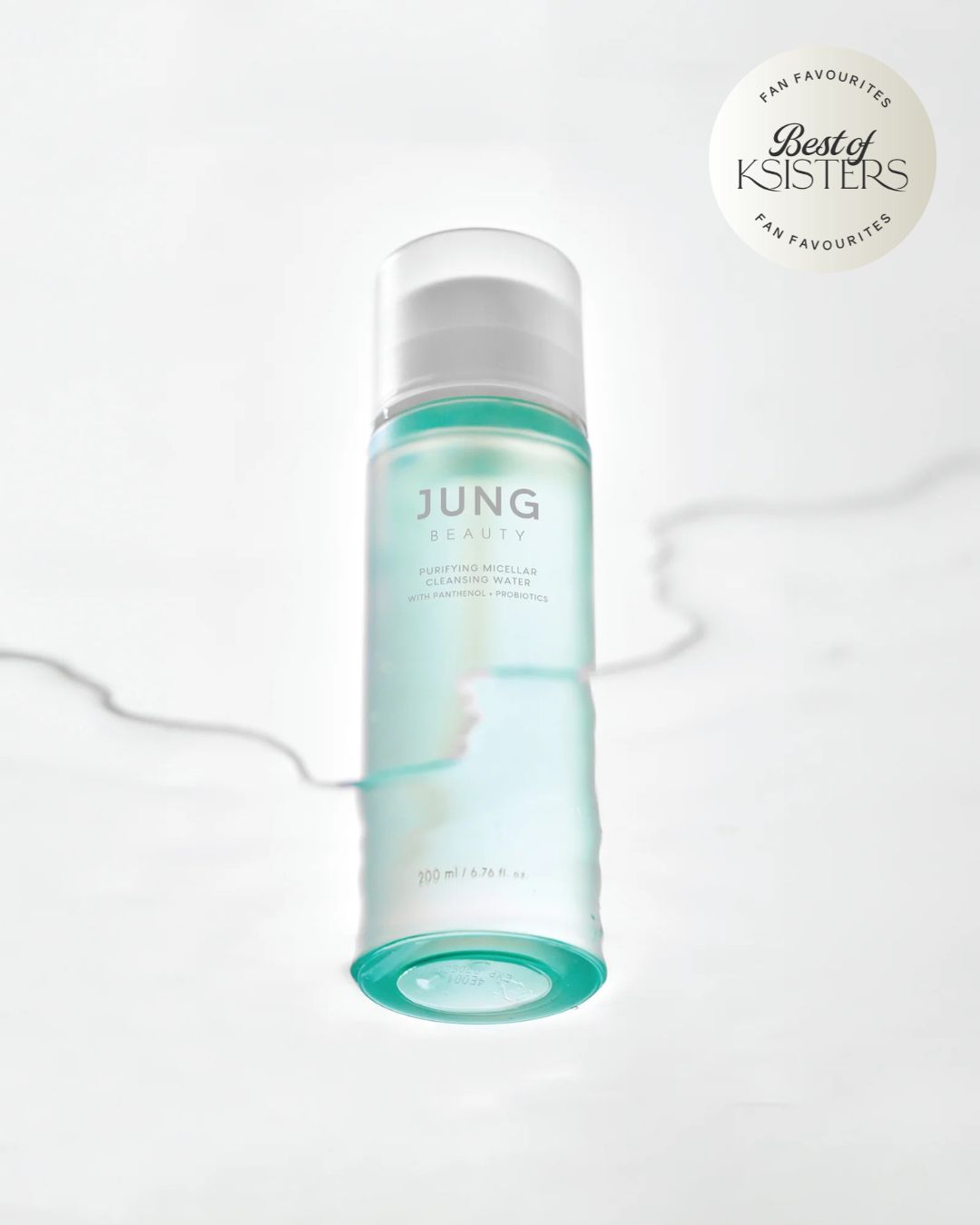 Jung Beauty Purifying Micellar Cleansing Water with Panthenol + Probiotics