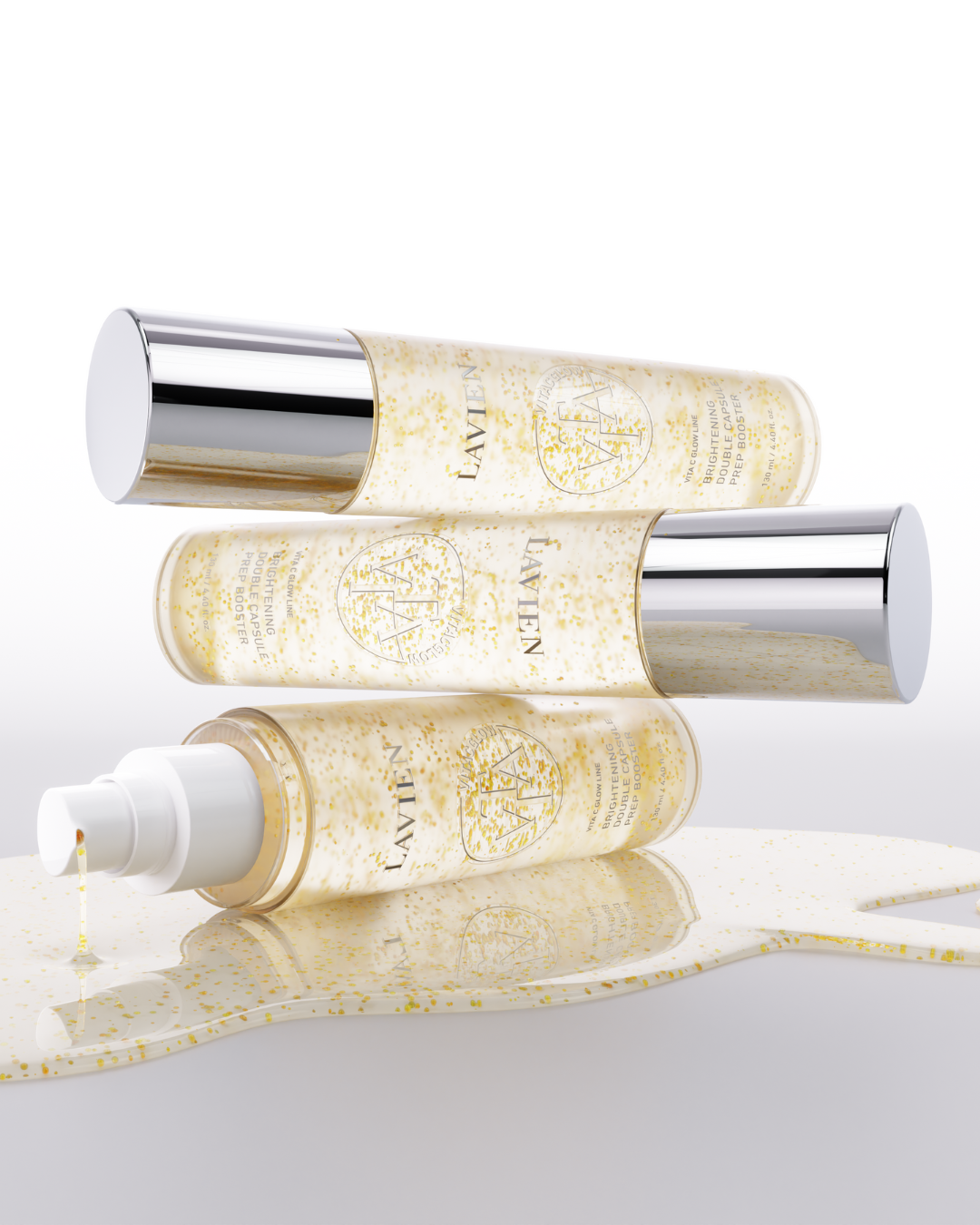 Lavien Vita C Glow Brightening Double Capsule Prep Booster (130ml)
