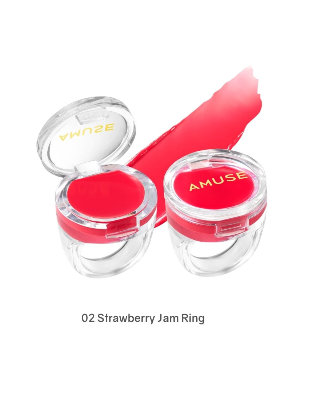 AMUSE Ring Lip Balm (5 Colours)