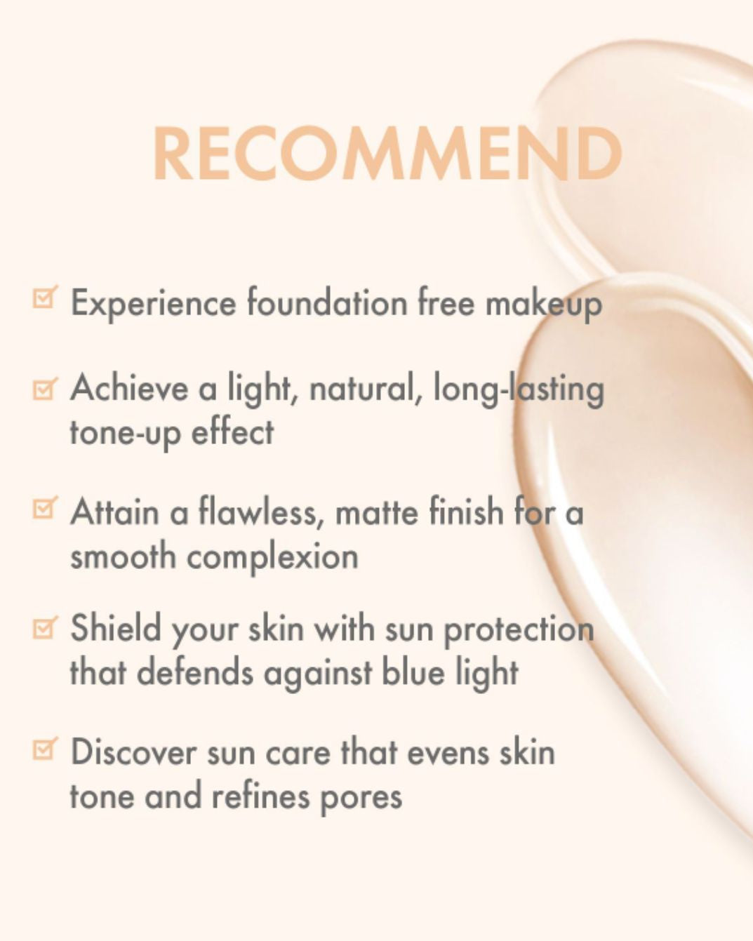 AMUSE Beige Tone-Up 365 Vegan Sunscreen SPF 50+ PA++++