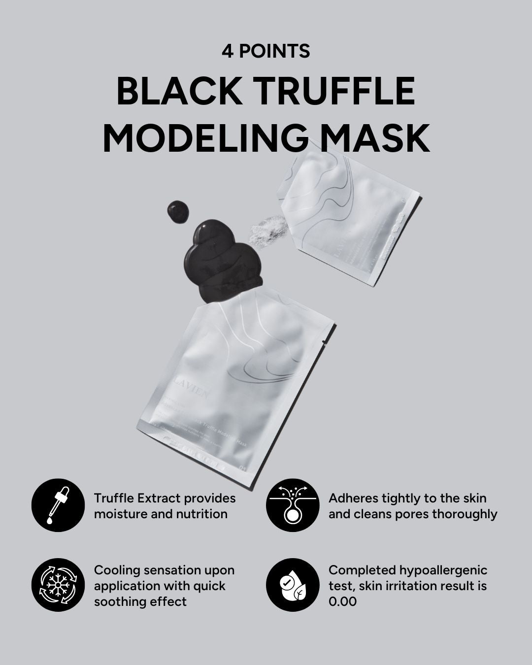 Lavien Advanced Care Black Truffle Modeling Mask