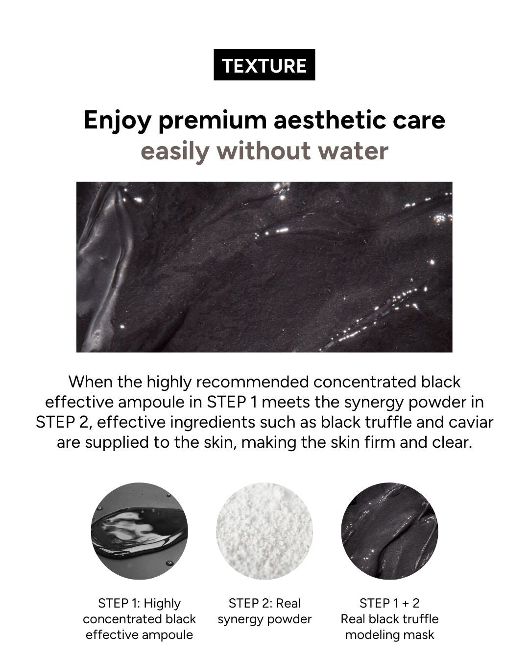 Lavien Advanced Care Black Truffle Modeling Mask