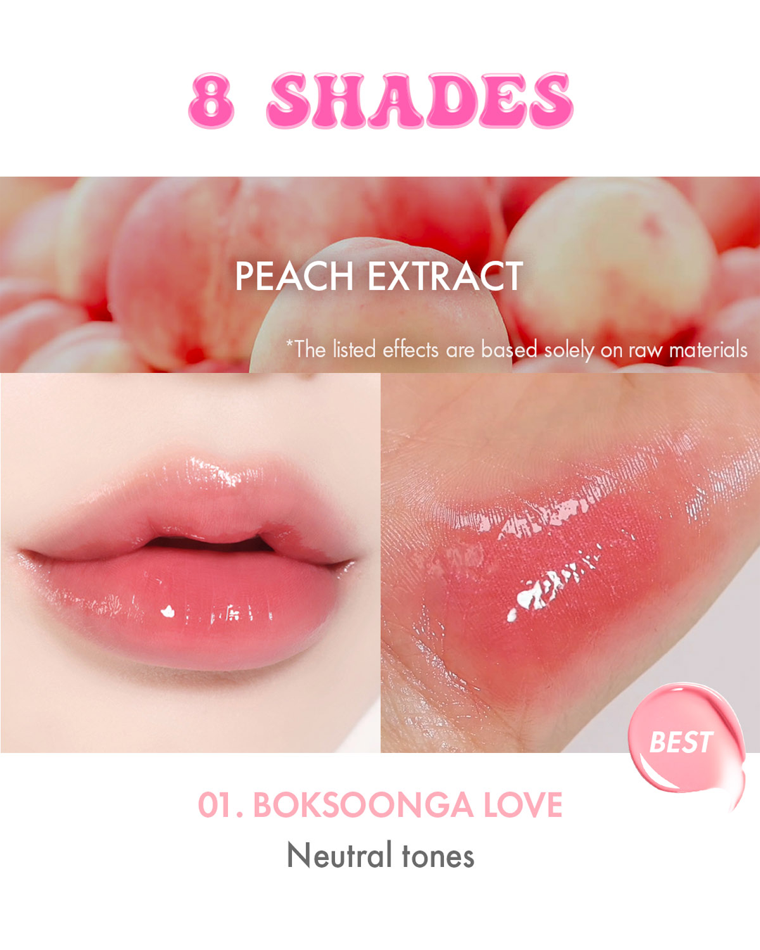 AMUSE Bebe Tint (10 Colours)