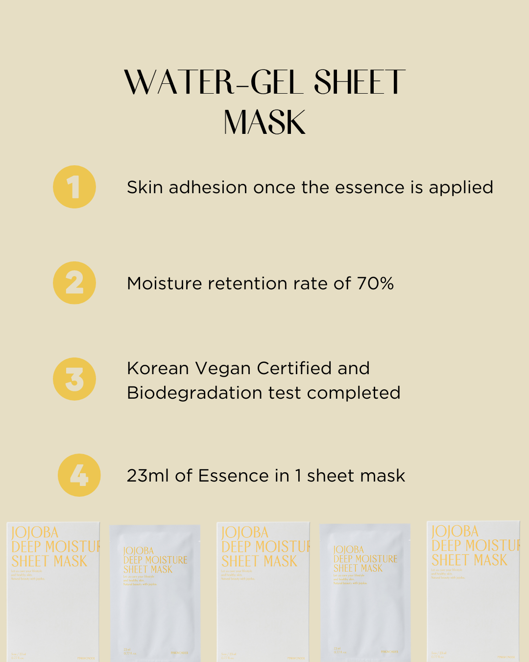 PINKWONDER Jojoba Deep Moisture Sheet Mask