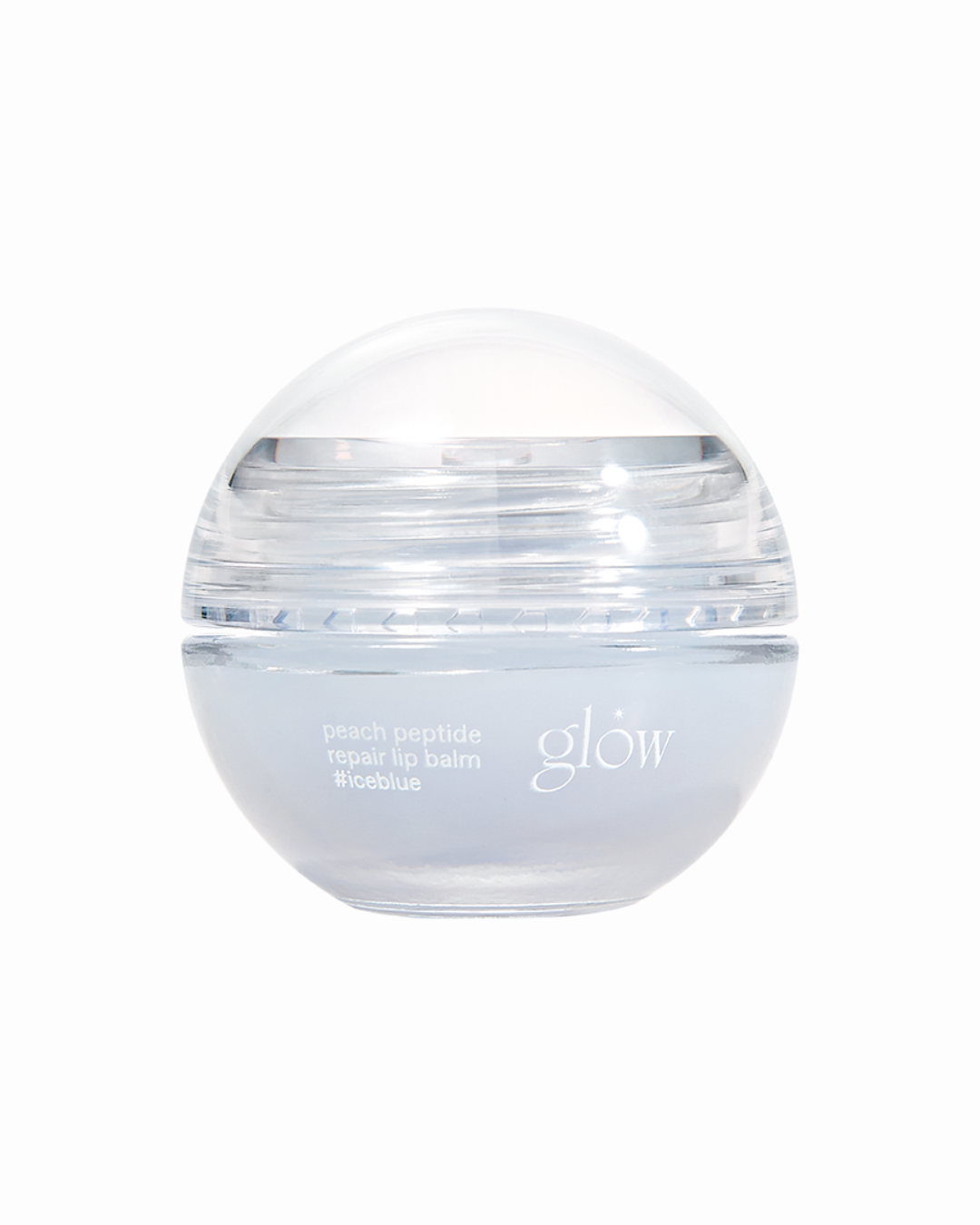 glow peach peptide repair lip balm (#iceblue/ #coralreef/#palepink)