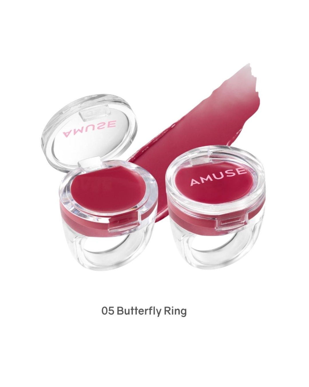 AMUSE Ring Lip Balm (5 Colours)