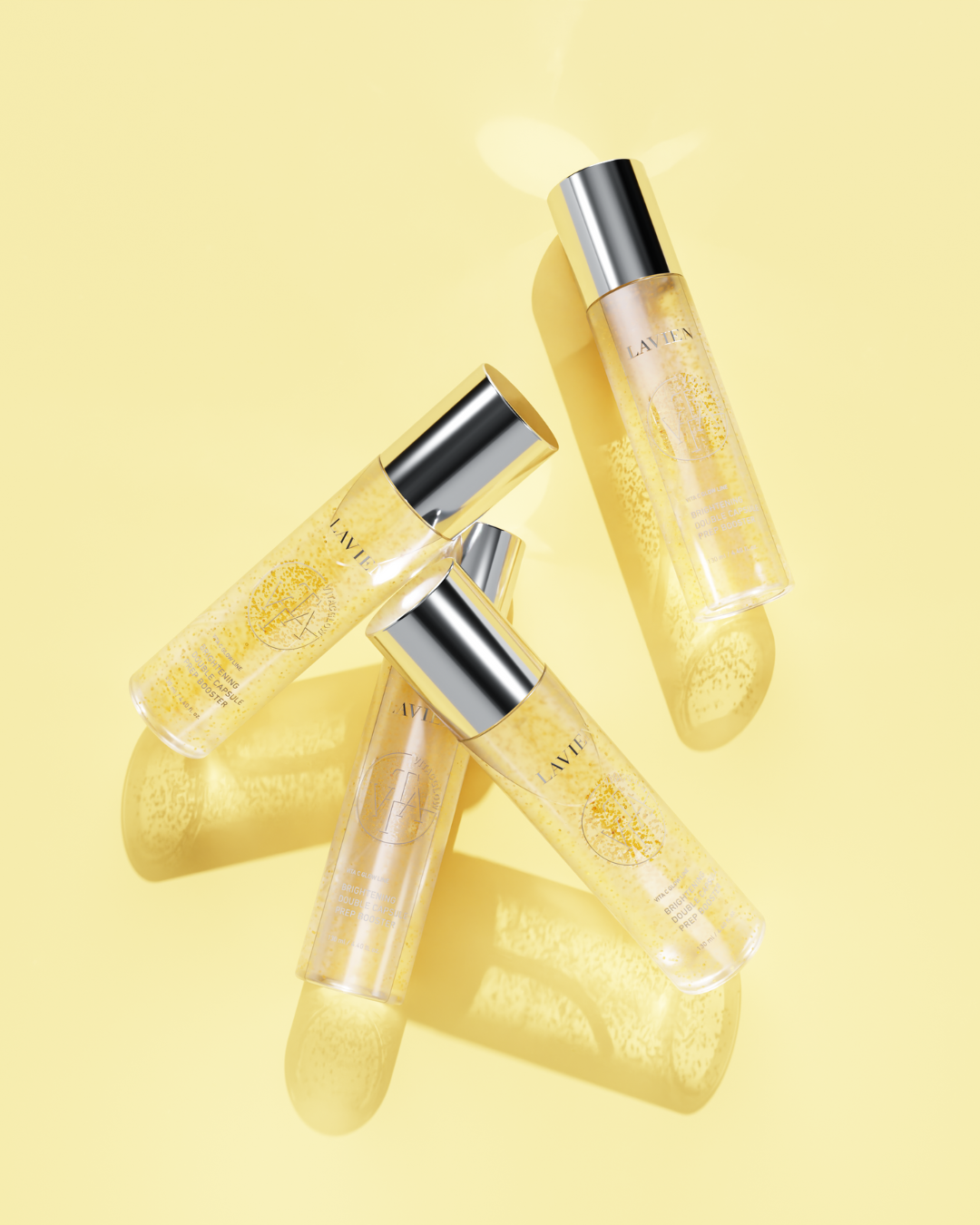 Lavien Vita C Glow Brightening Double Capsule Prep Booster (130ml)