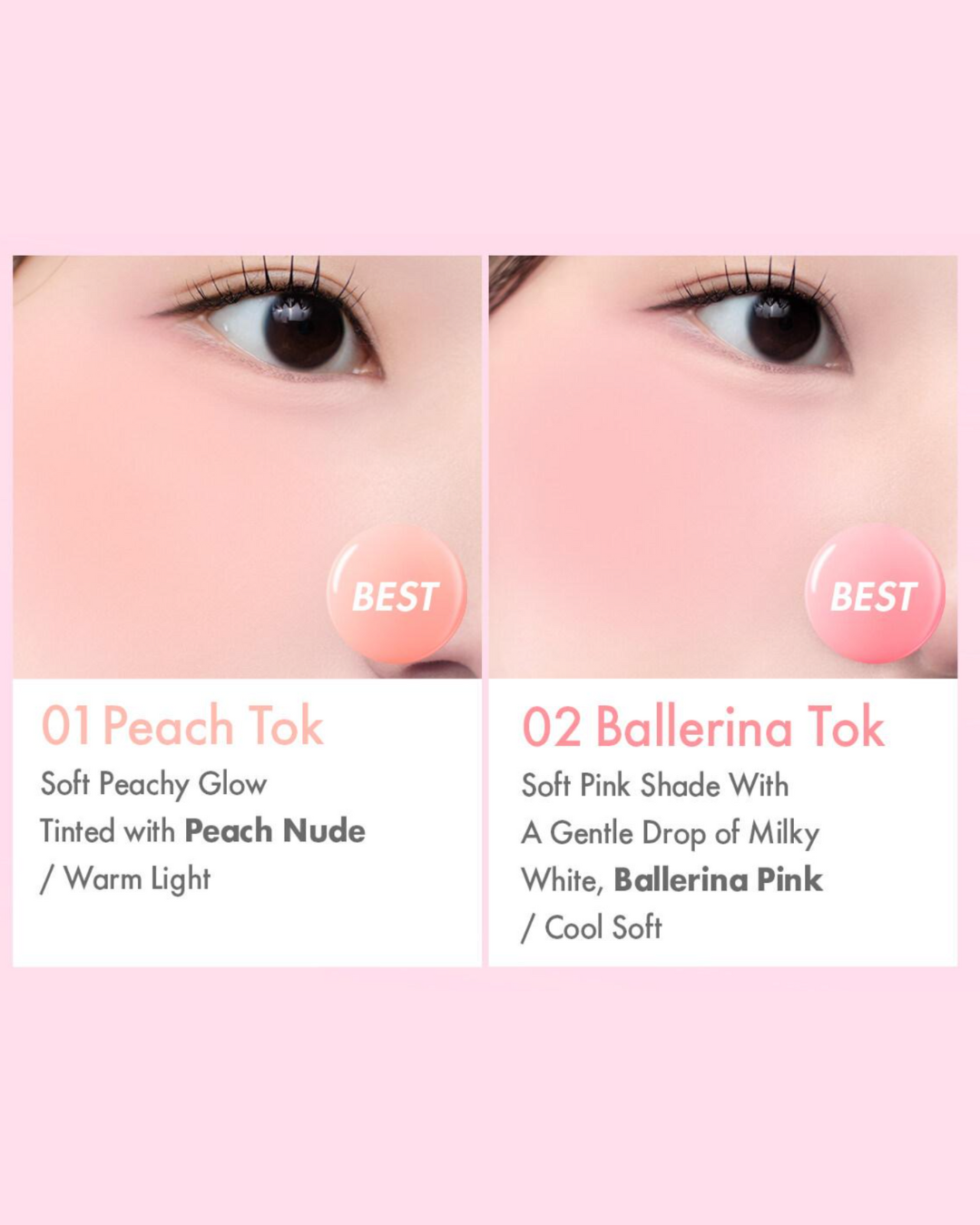 AMUSE Cheek Tok Tok (8 Colours)