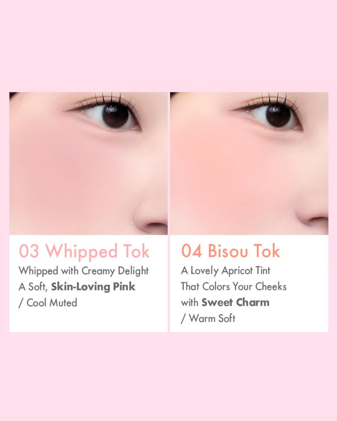 AMUSE Cheek Tok Tok (8 Colours)