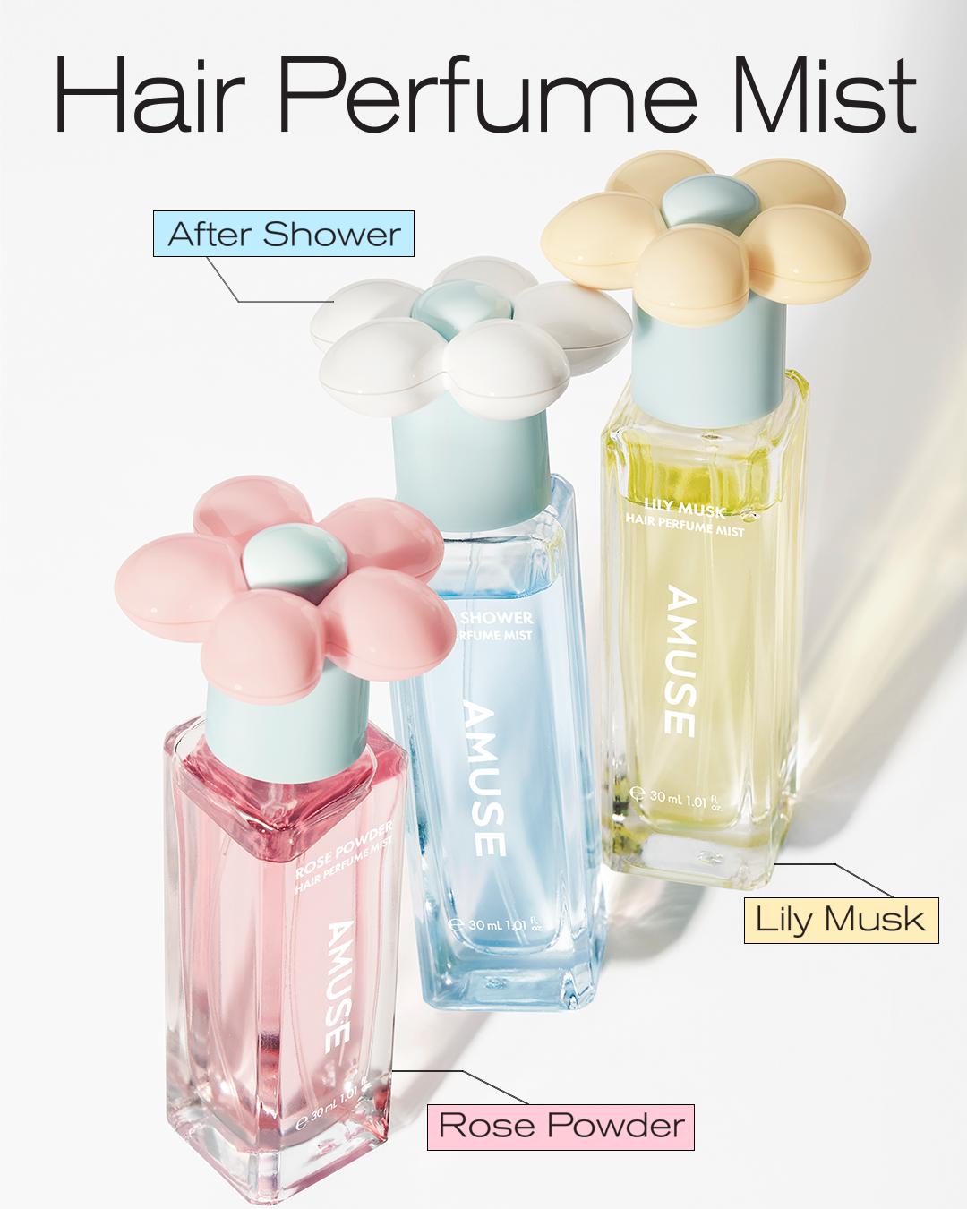 AMUSE Hair Perfume Mist 30ml (Regular Edition)