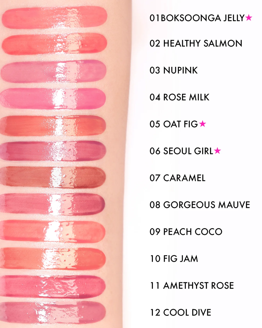 AMUSE Jel-Fit Tint (10 Colours)