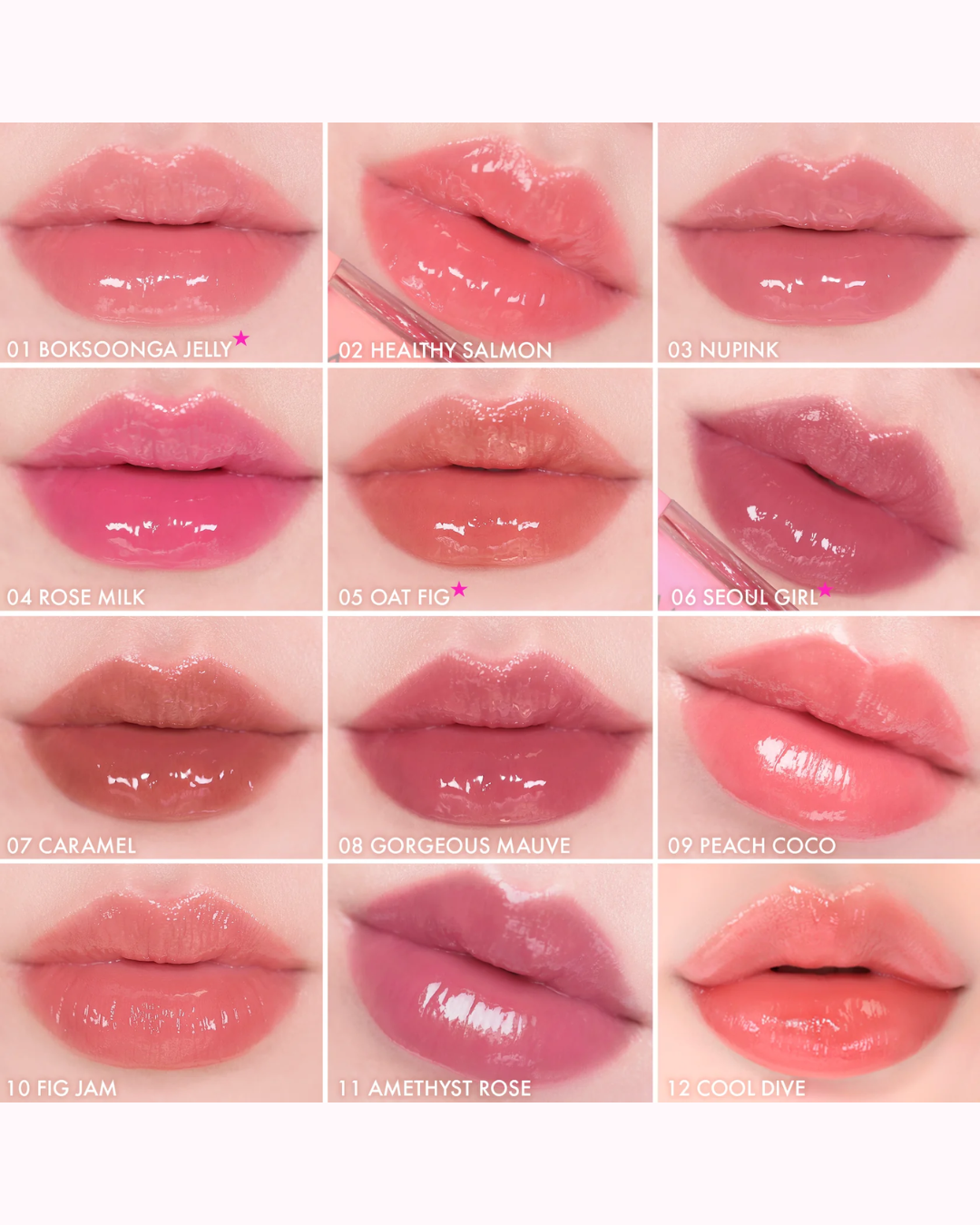 AMUSE Jel-Fit Tint (10 Colours)