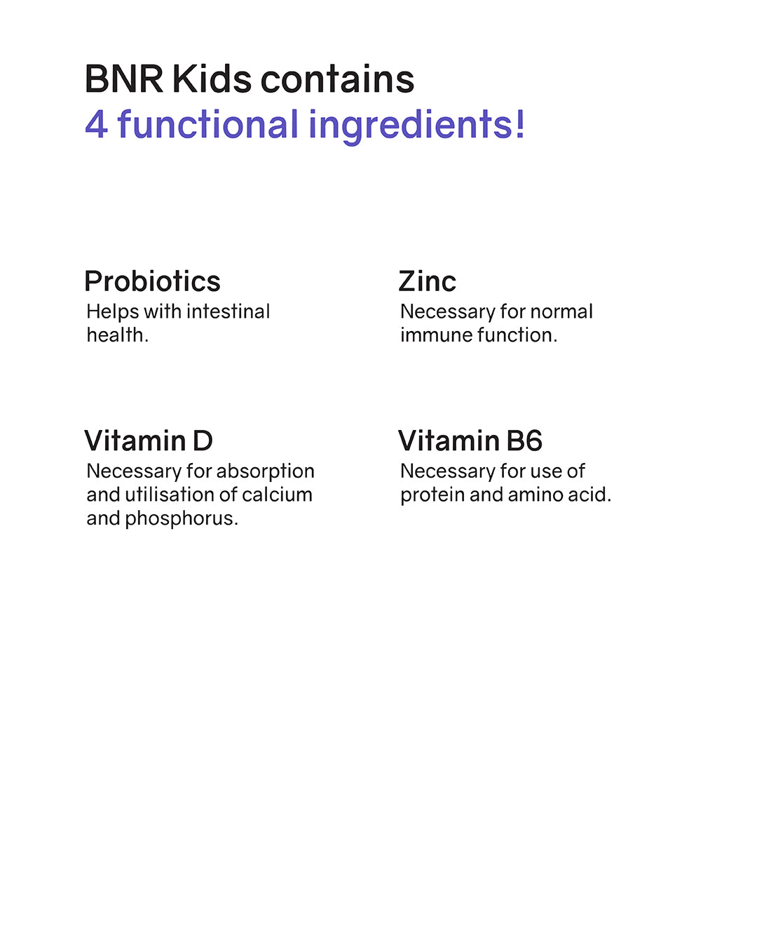 BNRKIDS Chewable Probiotics (Cold Chain)