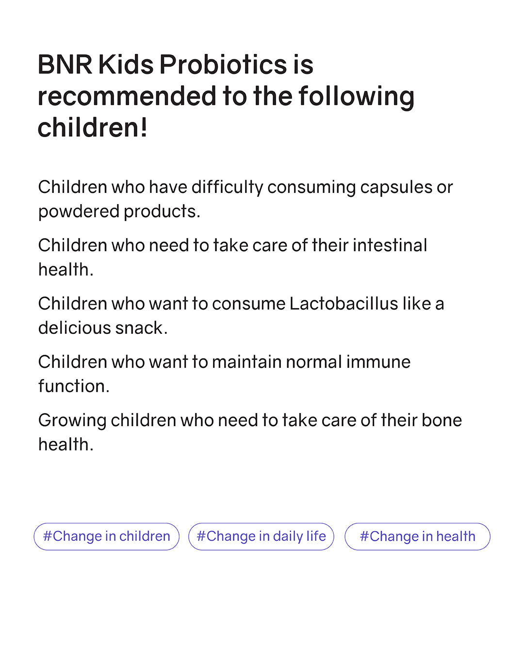 BNRKIDS Chewable Probiotics