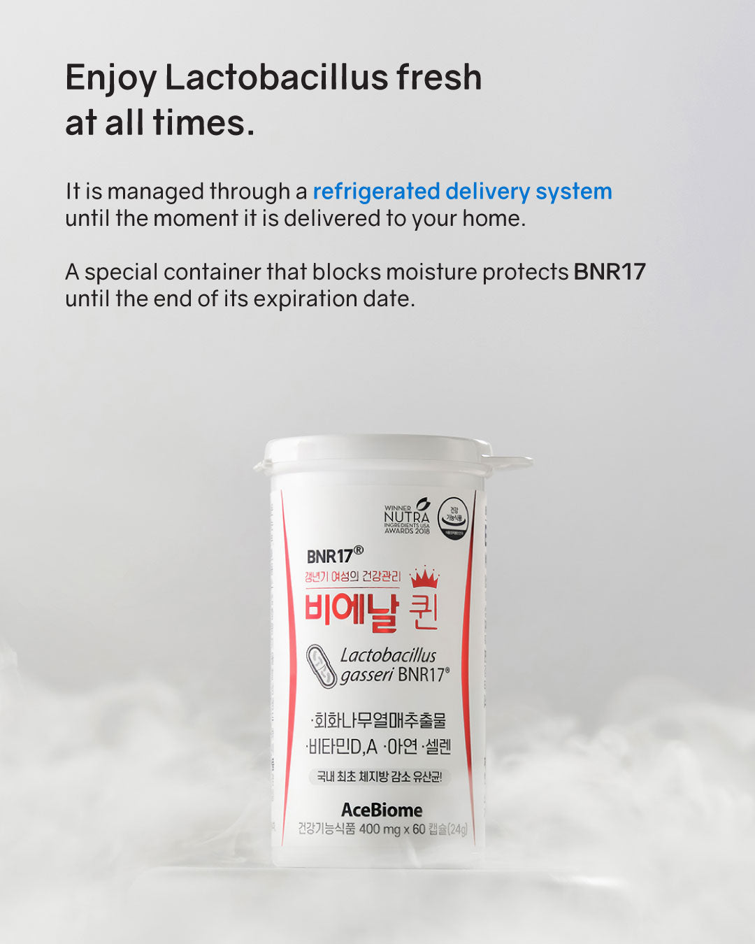 BNR Queen Probiotics for Menopausal Relief (Cold Chain)