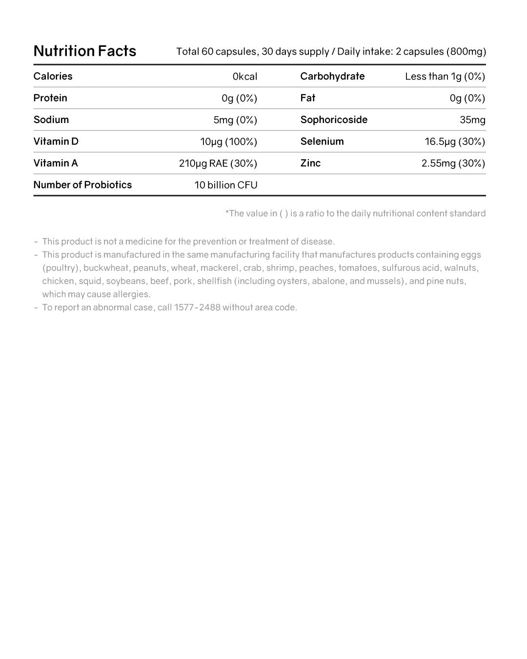 BNR Queen Probiotics for Menopausal Relief (Cold Chain)