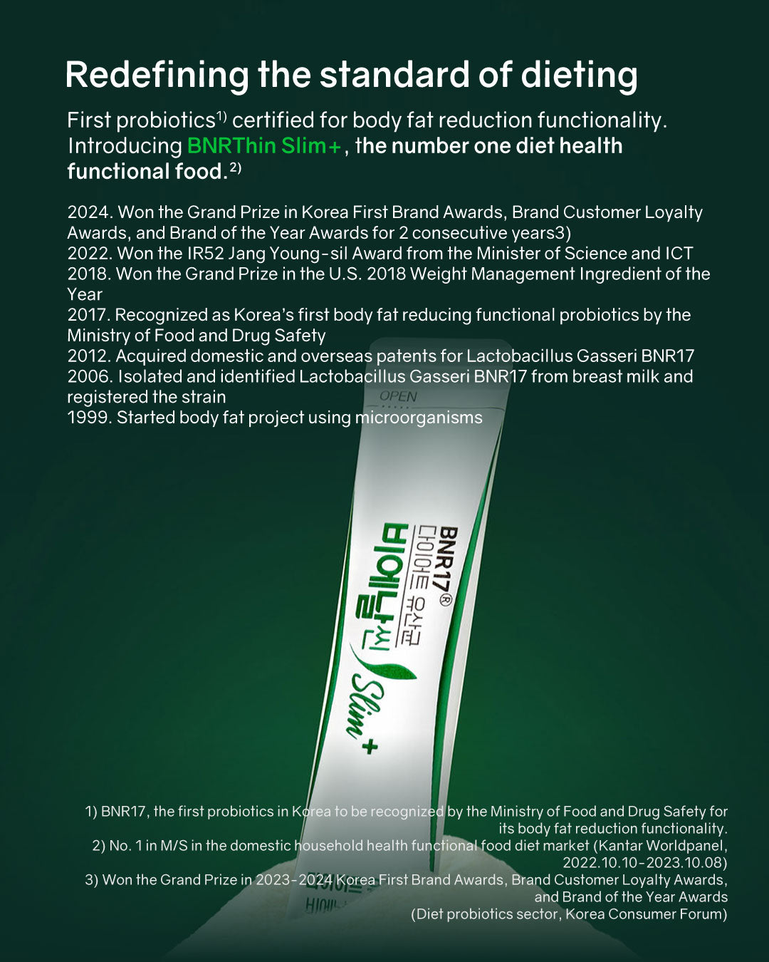 BNRThin Slim+ Probiotics (Room Temp)