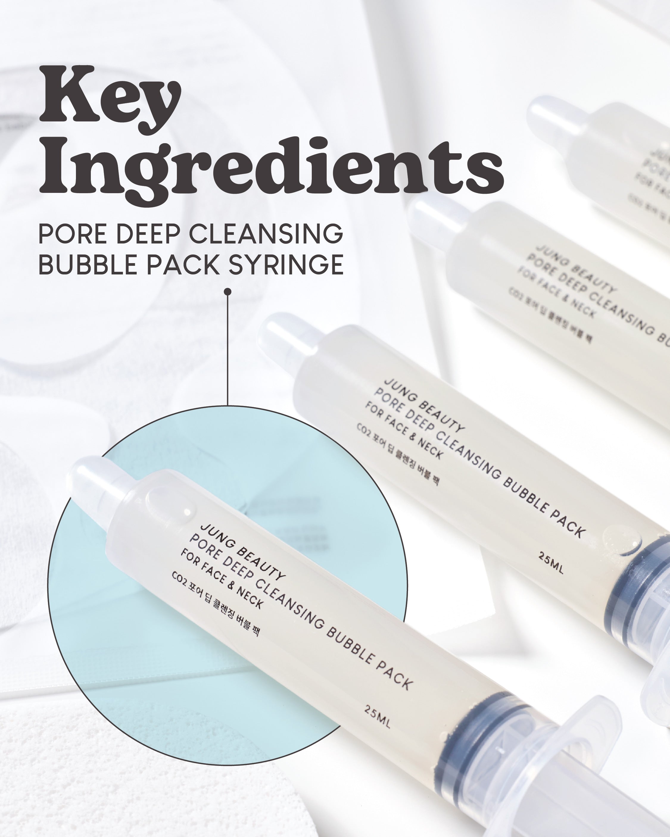 Jung Beauty CO2 Pore Deep Cleansing Mask For Face & Neck