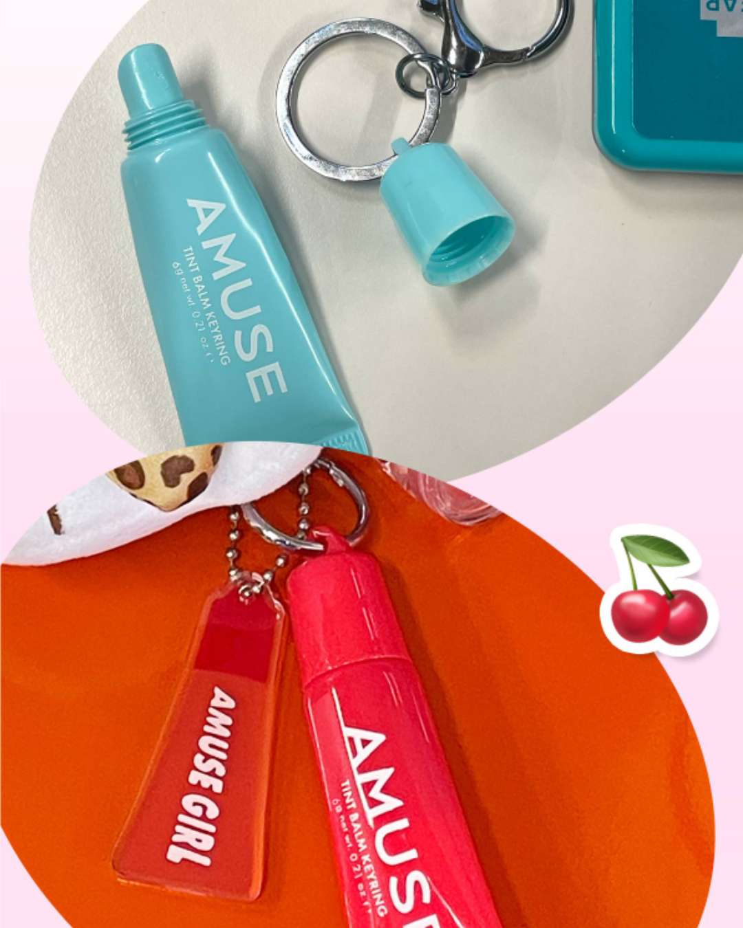 AMUSE Care/Tint Balm Keyring (5 Shades)