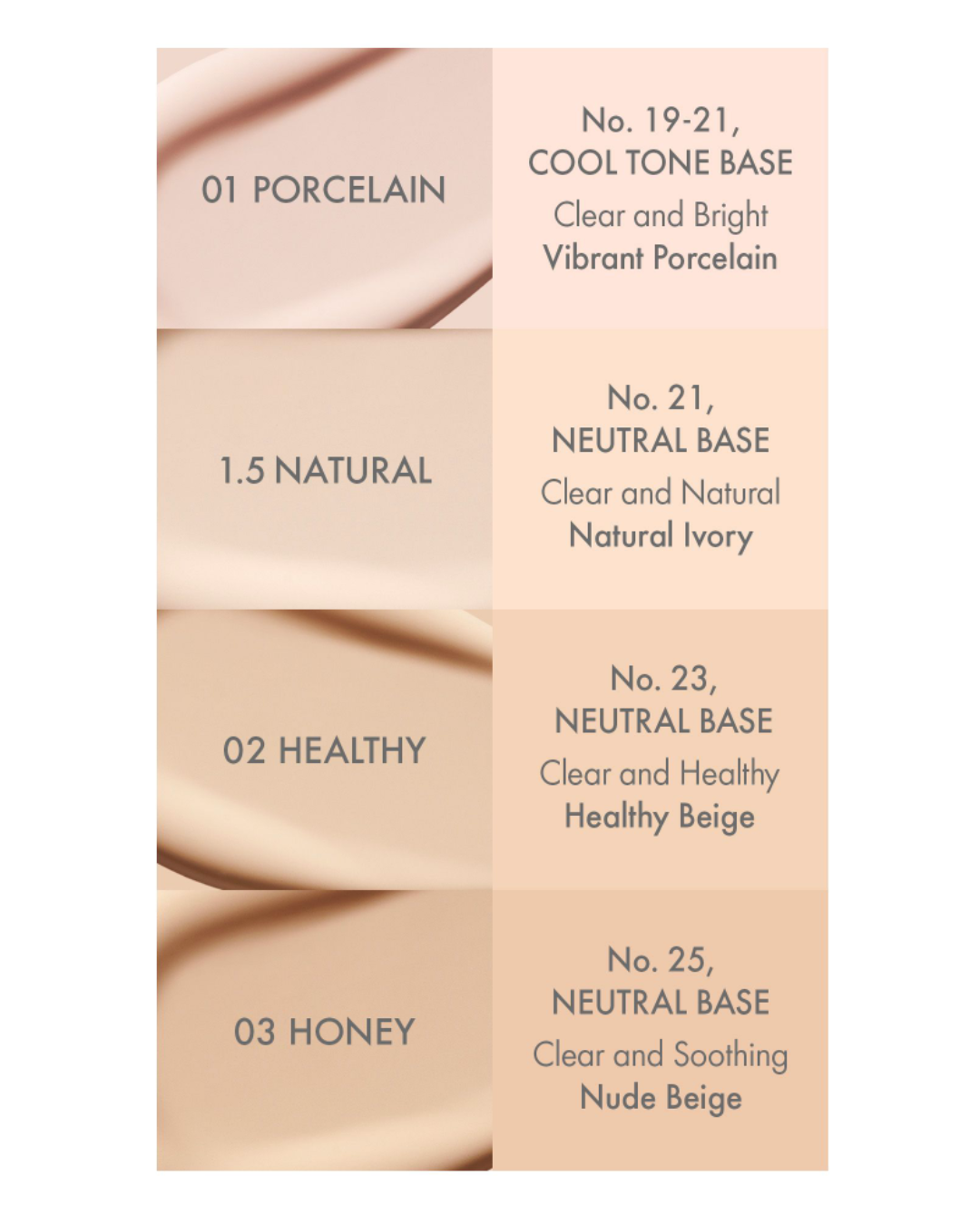 AMUSE Ceramic Skin Perfector Foundation (4 Shades)