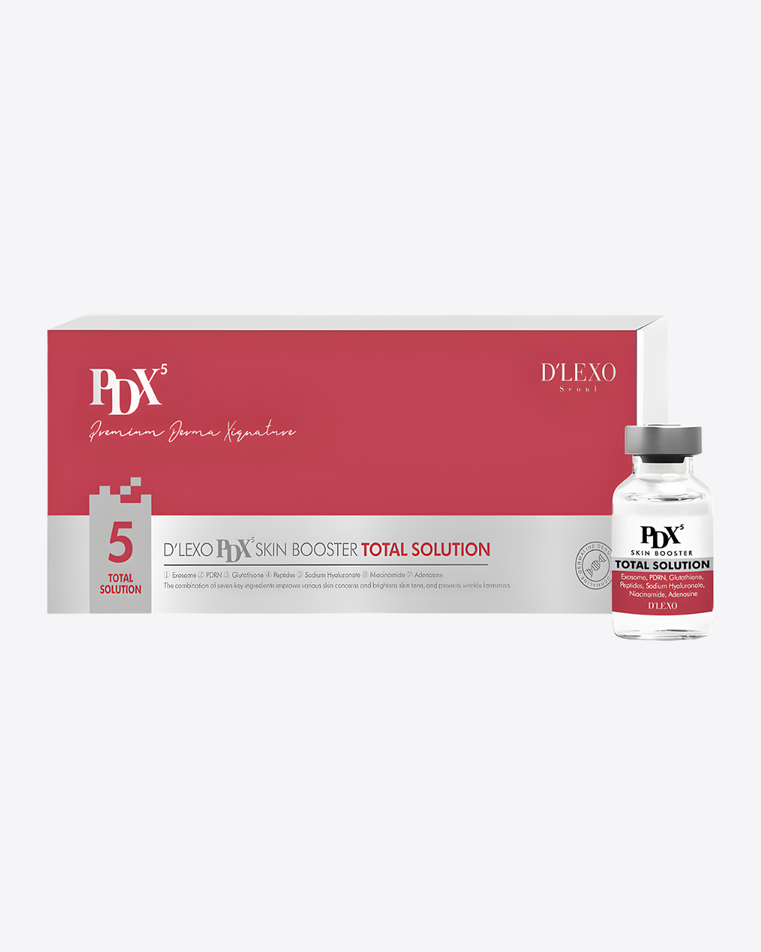 Dermaline PDX5 Skin Booster Total Solution & MTS Stamp