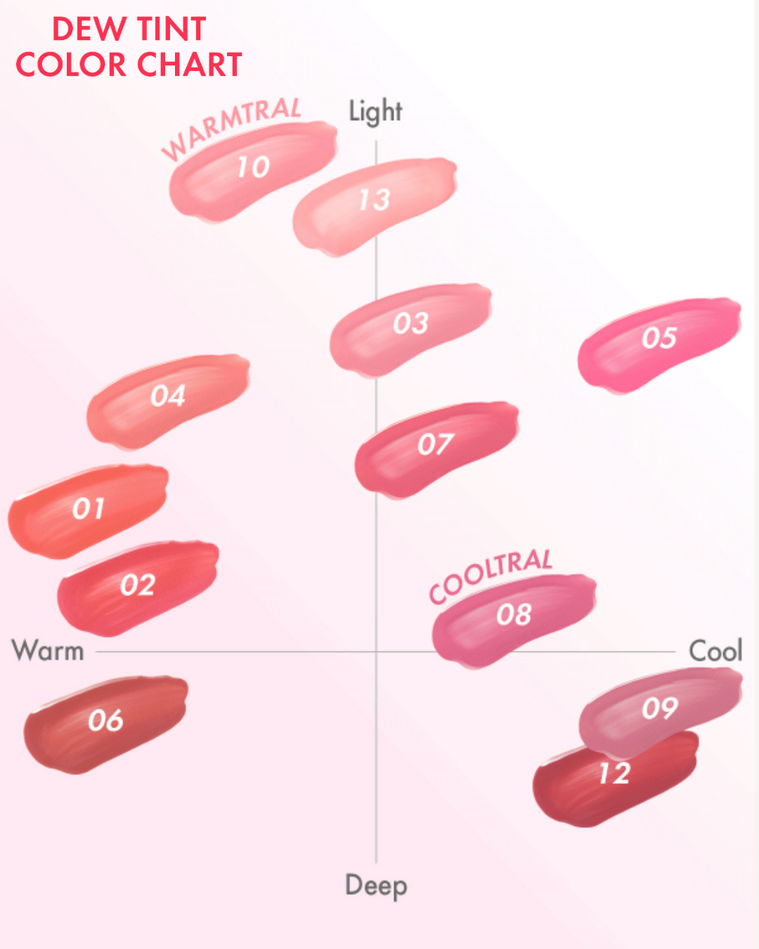 AMUSE Dew Tint (12 Colours)