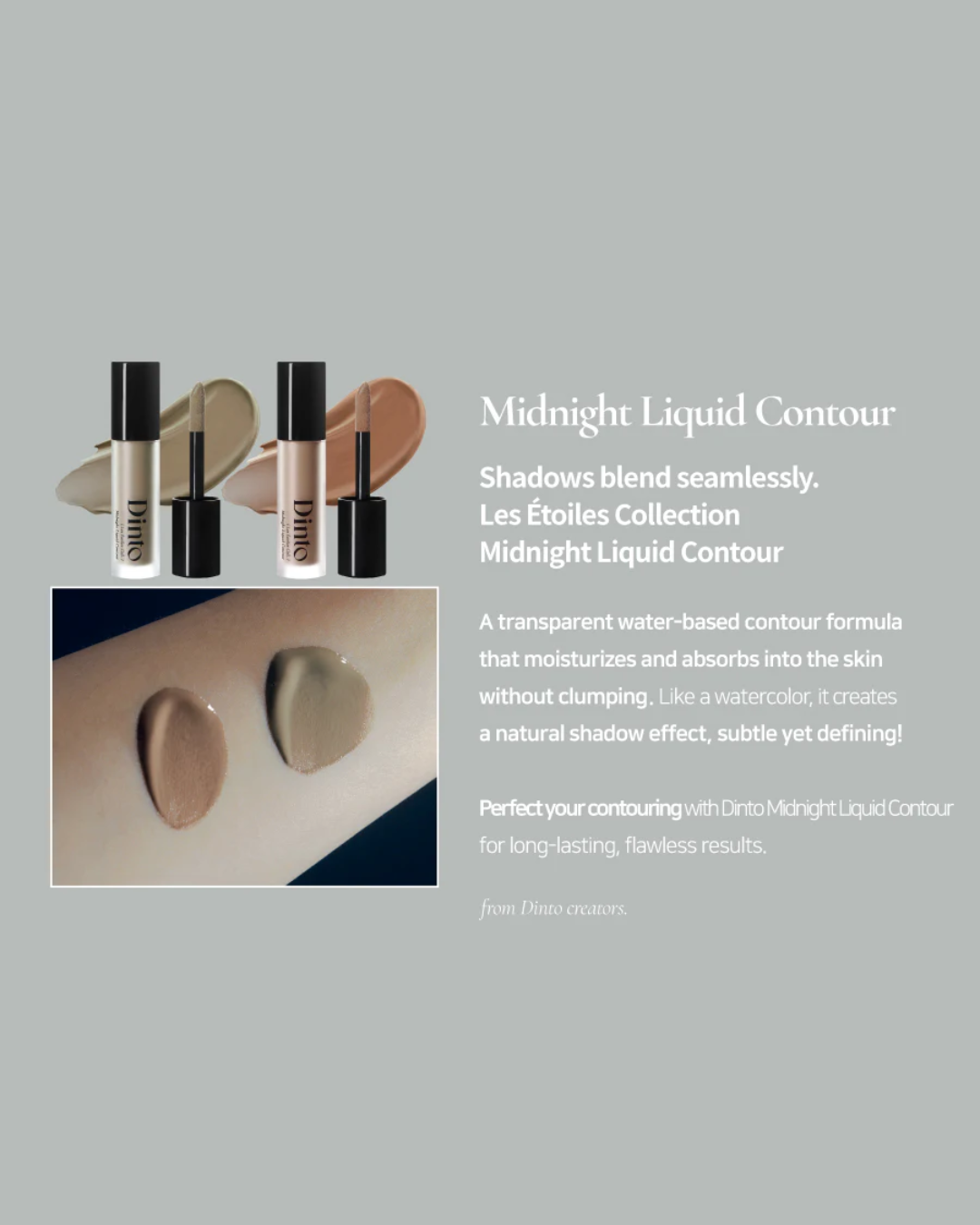 Dinto Midnight Liquid Contour and Contour Dual Brush (NEW!)