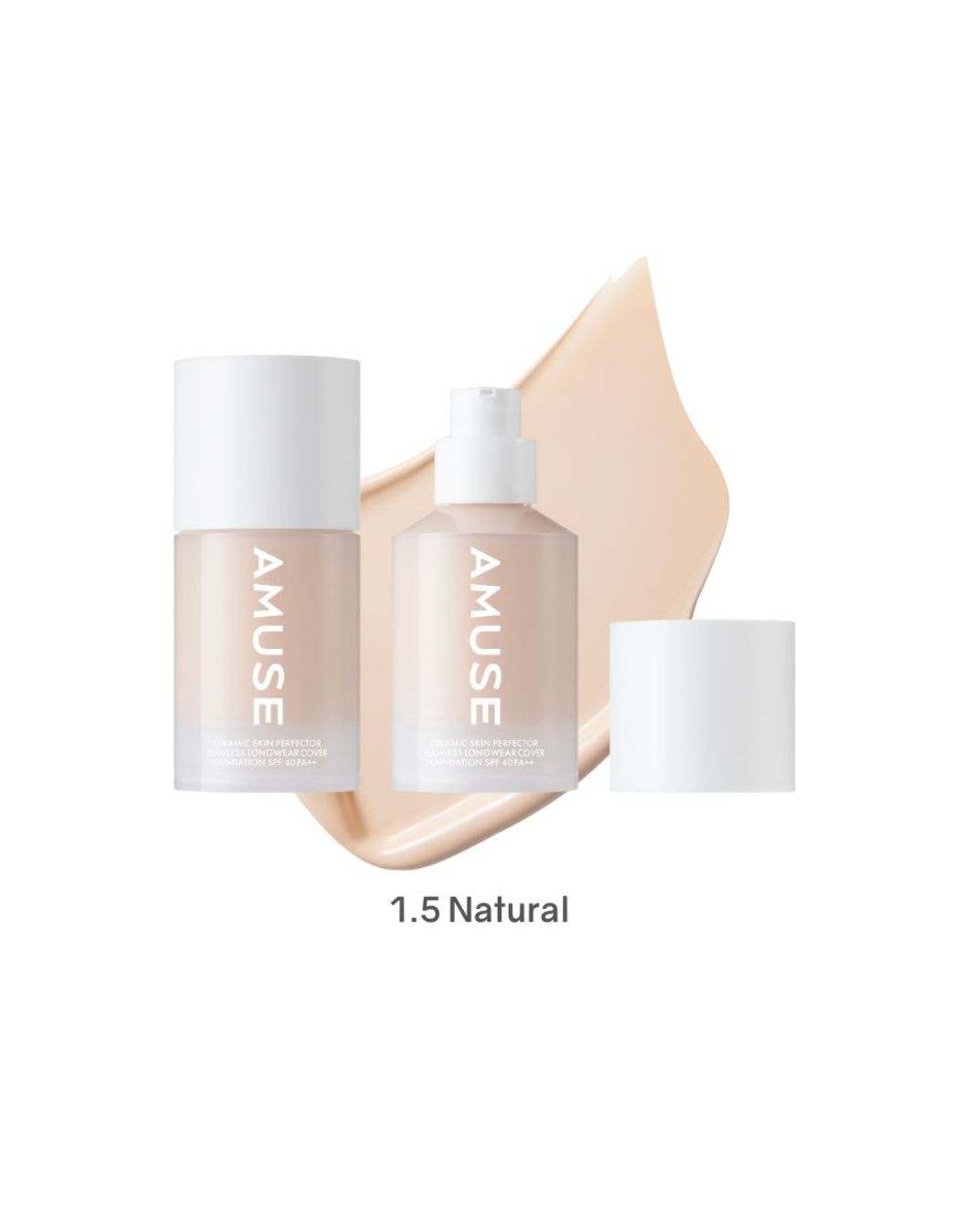 AMUSE Ceramic Skin Perfector Foundation (4 Shades)