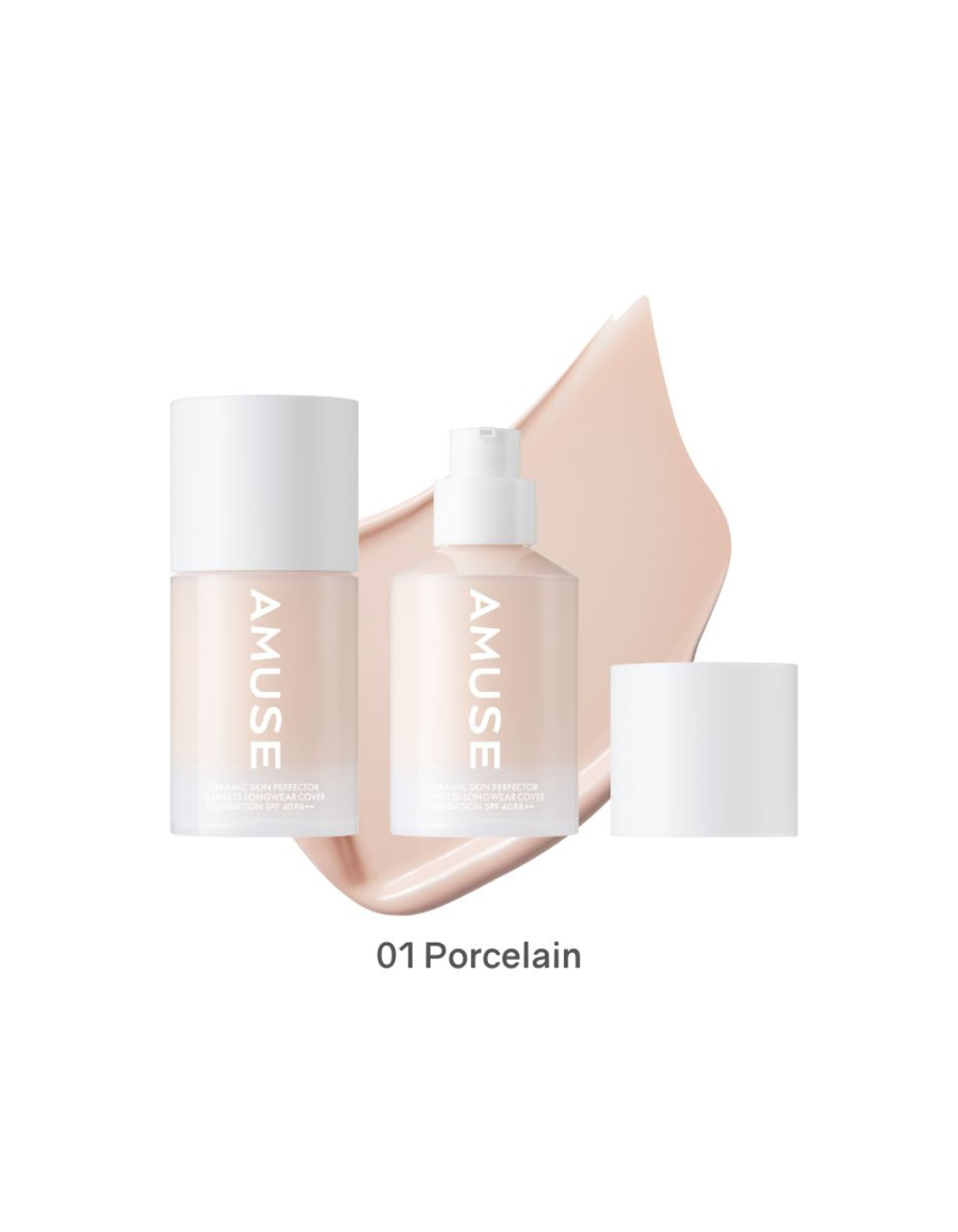 AMUSE Ceramic Skin Perfector Foundation (4 Shades)