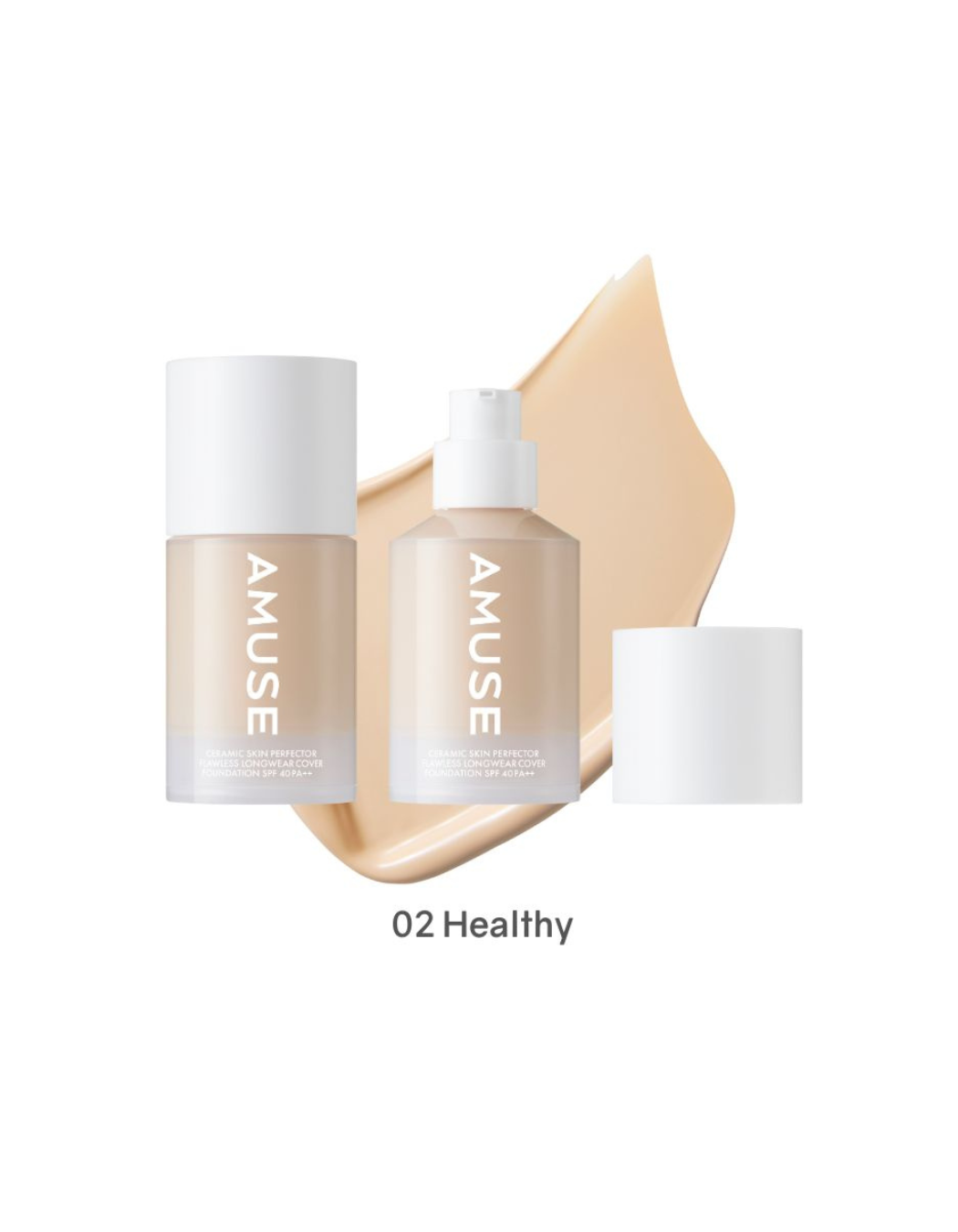 AMUSE Ceramic Skin Perfector Foundation (4 Shades)