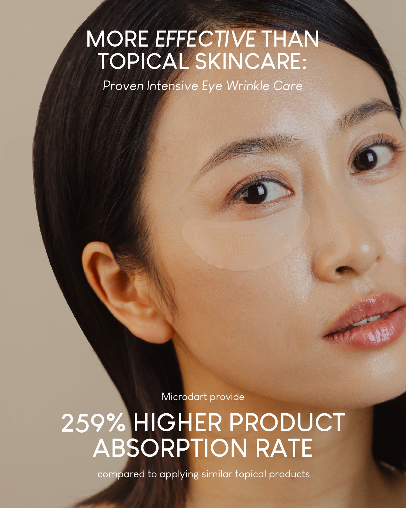 Jung Beauty Firming Microdart Eye Patch with Bakuchiol, Niacinamide and Peptides