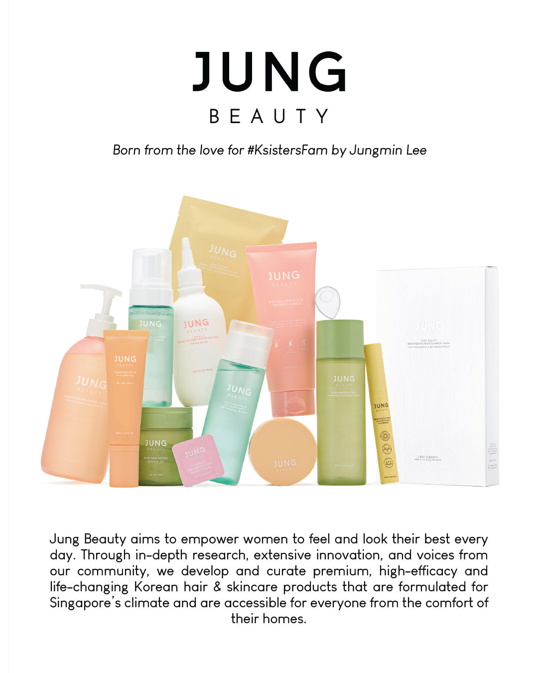Jung Beauty Brightening Microcurrent Mask with Niacinamide and Rice Bran Extract