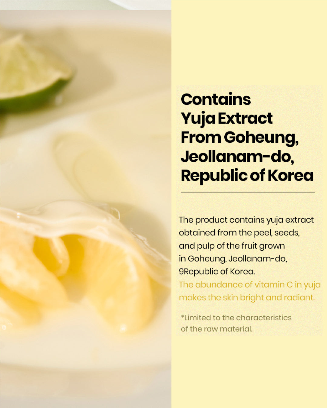 Luvum Afterglow Yuja Gel Mask