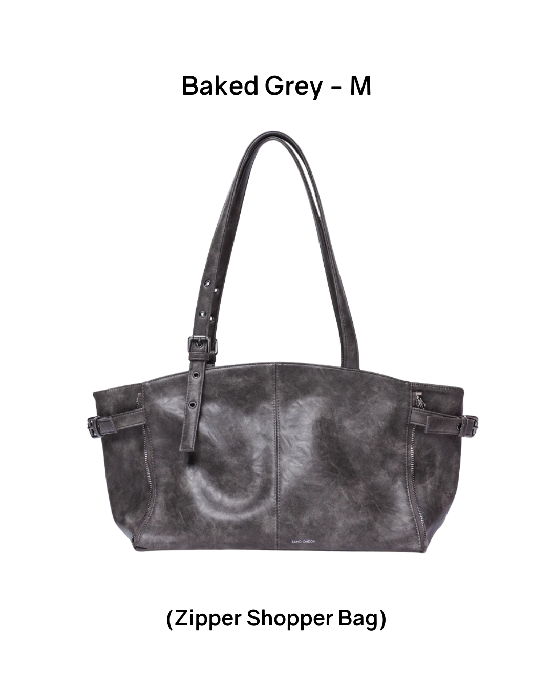 SAMO ONDOH Zipper Shopper Bag (NEW)