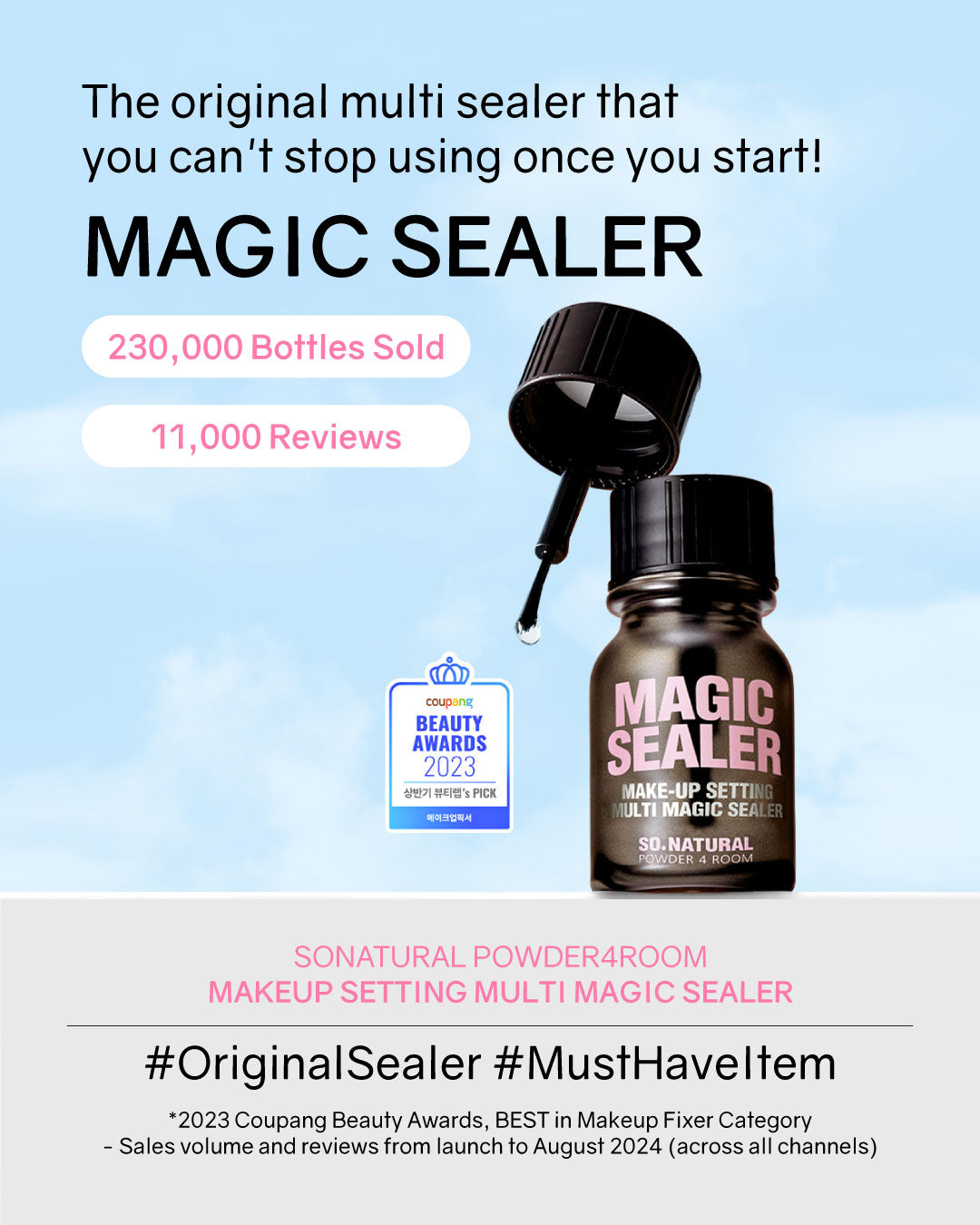 So Natural Makeup Setting Multi Magic Sealer (10ml)