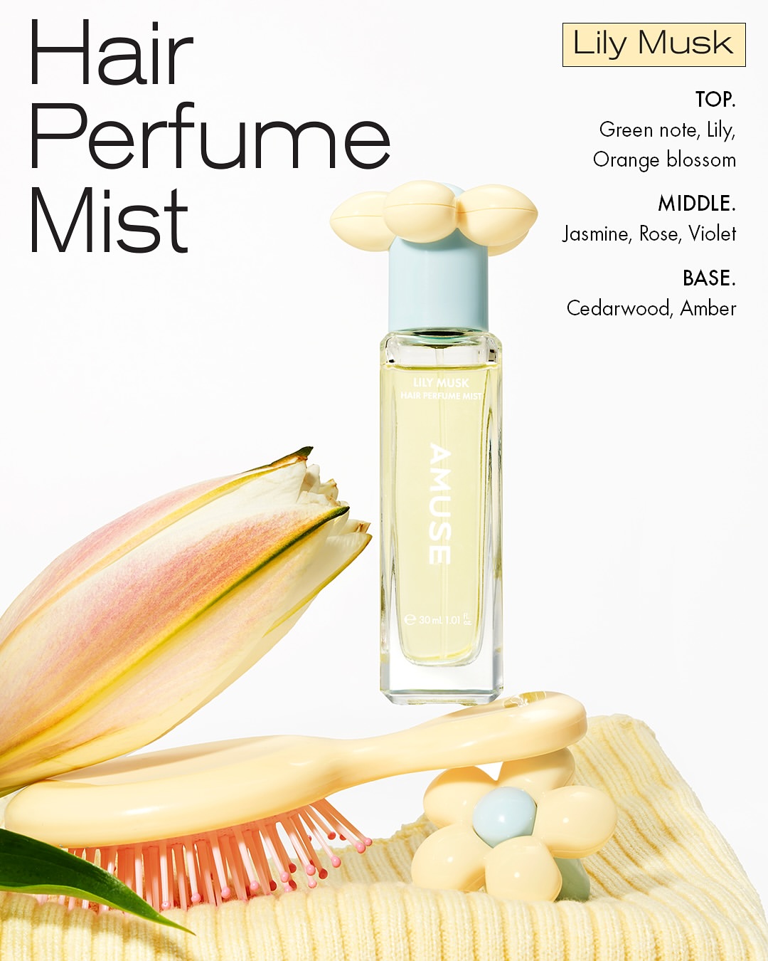 AMUSE Hair Perfume Mist 30ml (NEW!)