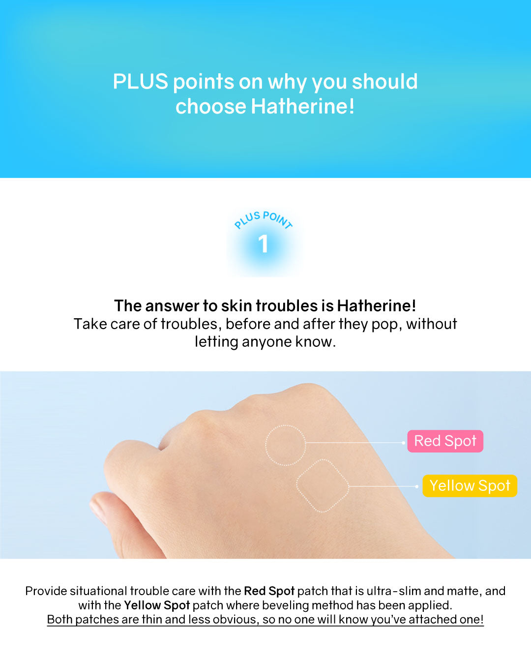 Hatherine Spot Care Patch Kit (76 patch)