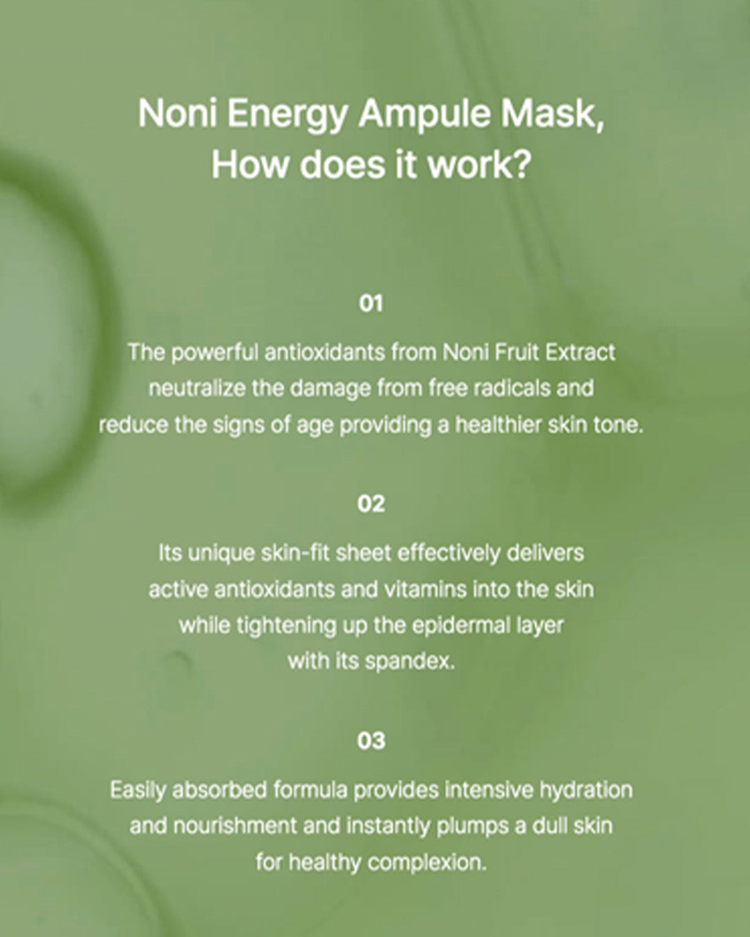 celimax The Real Noni Energy Ampoule Mask