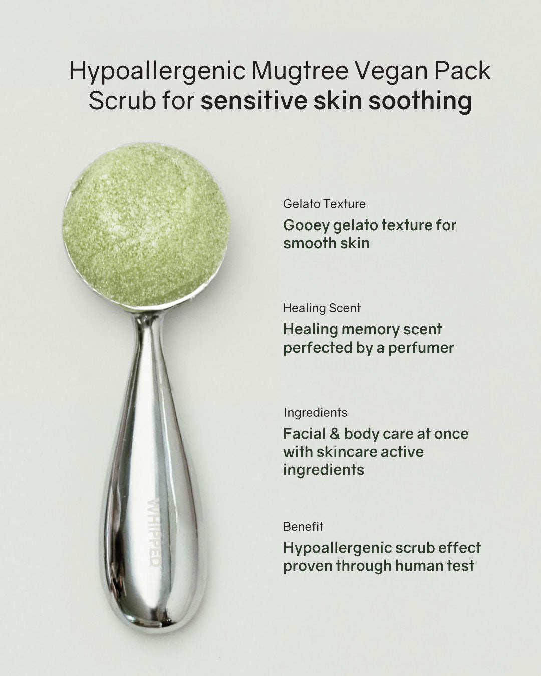 WHIPPED Vegan Pack Scrub (210g)