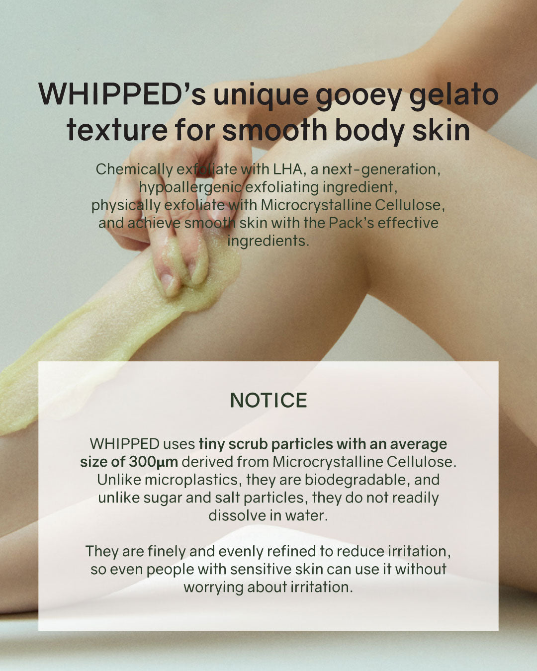 WHIPPED Vegan Pack Scrub (210g)