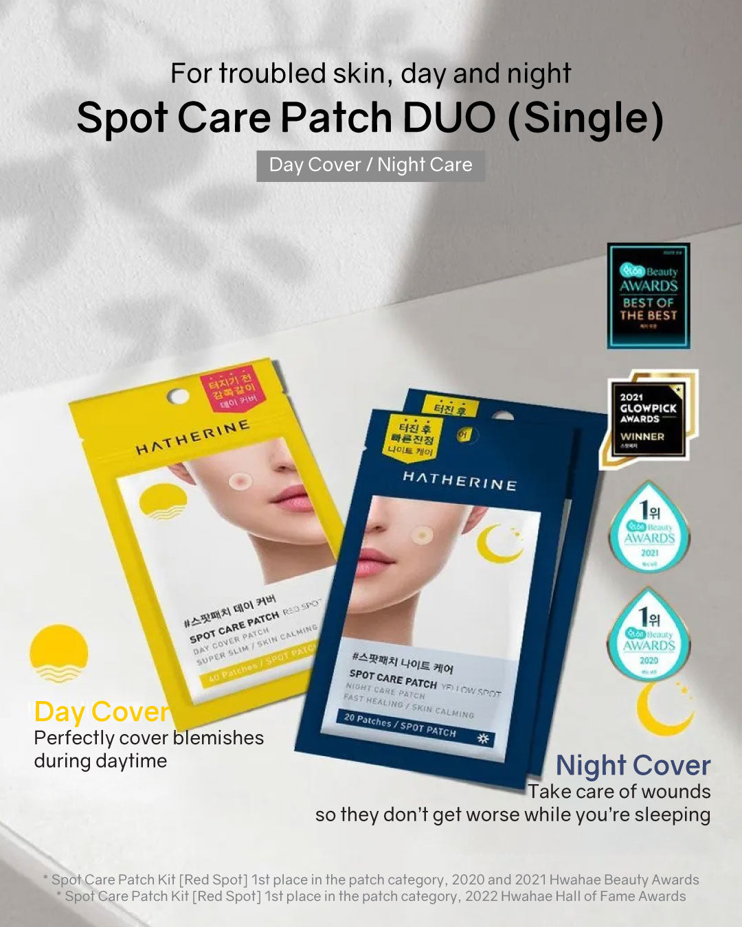 Hatherine Spot Care Patch Yellow Spot (20 patch)