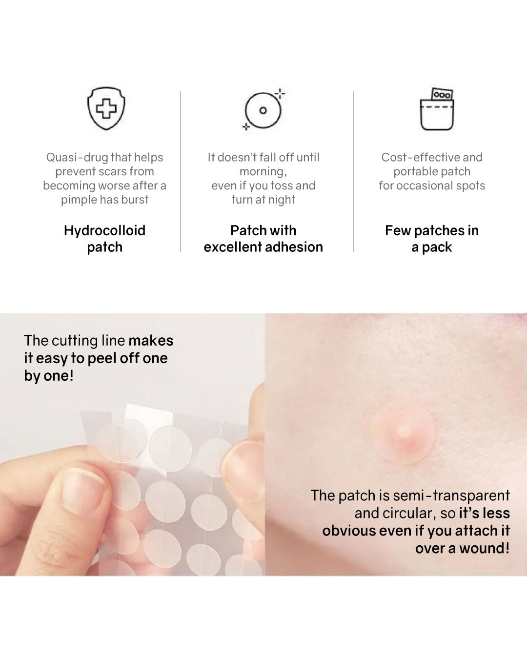 Hatherine Spot Care Patch Yellow Spot (20 patch)
