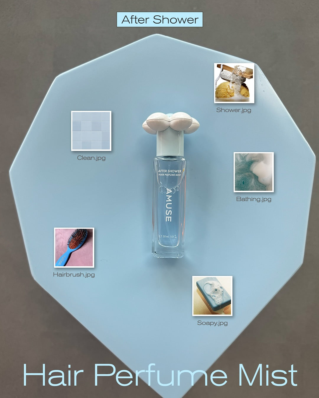 AMUSE Hair Perfume Mist 30ml (NEW!)